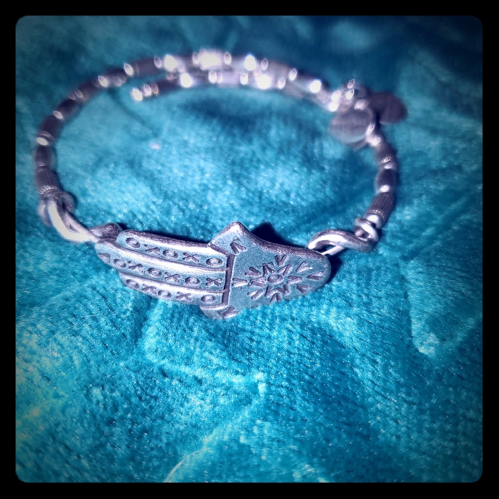 Alex & Ani Hamsa Beaded Bracelet